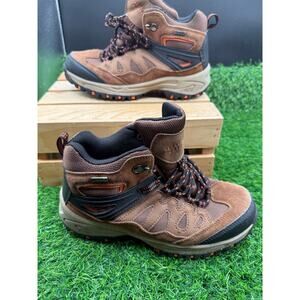 Perry Ellis Portfolio- Hiking Shoes- Brown-Size 6M